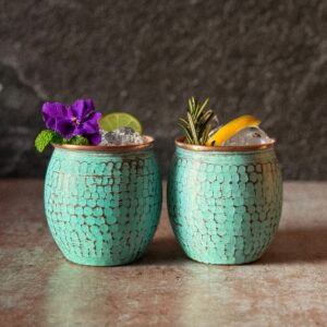 Vaso Barril Turquesa